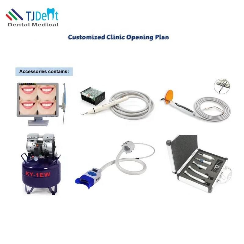 Self Disinfection Dental Unit German Grade Competitive Price CE Approved Electric Motor Advanced Dental Chair Unit Package