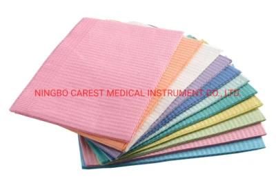 Cheap and Wholesale Disposable Dental Bib Dental Apron Patient Bibs Waterproof