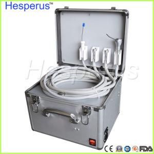 Mini Dental Portable Dental Unit Metal Mobile Case 4 Holes Hesperus