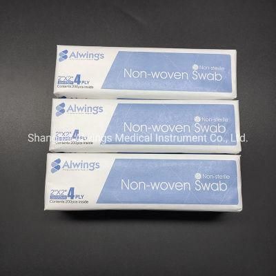 Medical Dental Non Woven Gauze Pads Non Woven Gauze Swab for Bleeding Treatment