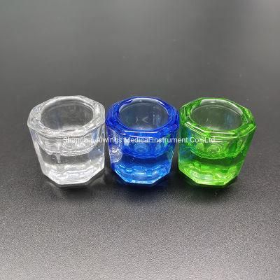 Transparent/Blue/Green Glass Crystal Dappen Dishes