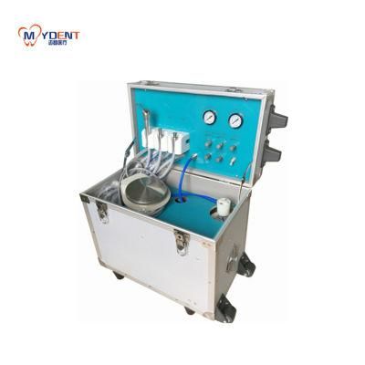 Econormical Portable Dental Unit with The Air Compressor China Manufacture