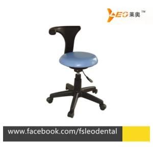 Comfortable Economic Type Plastic Base Dentist Stool for Dental