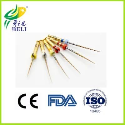 Dental Belident Brand Sc-PRO Files Gold Heat Activation Files 04 Taper Files