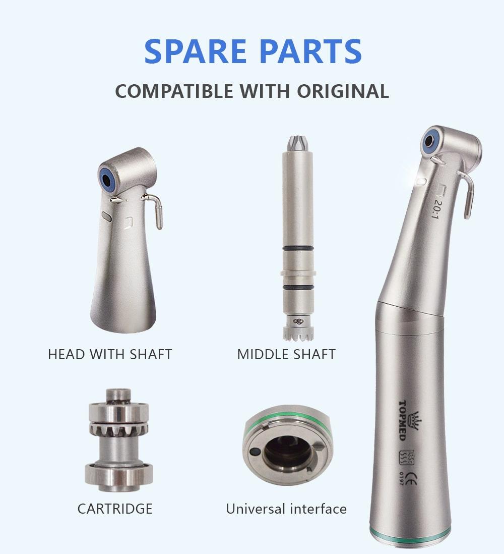 Compatible with NSK Push Button 20: 1 Contra Angle Handpiece