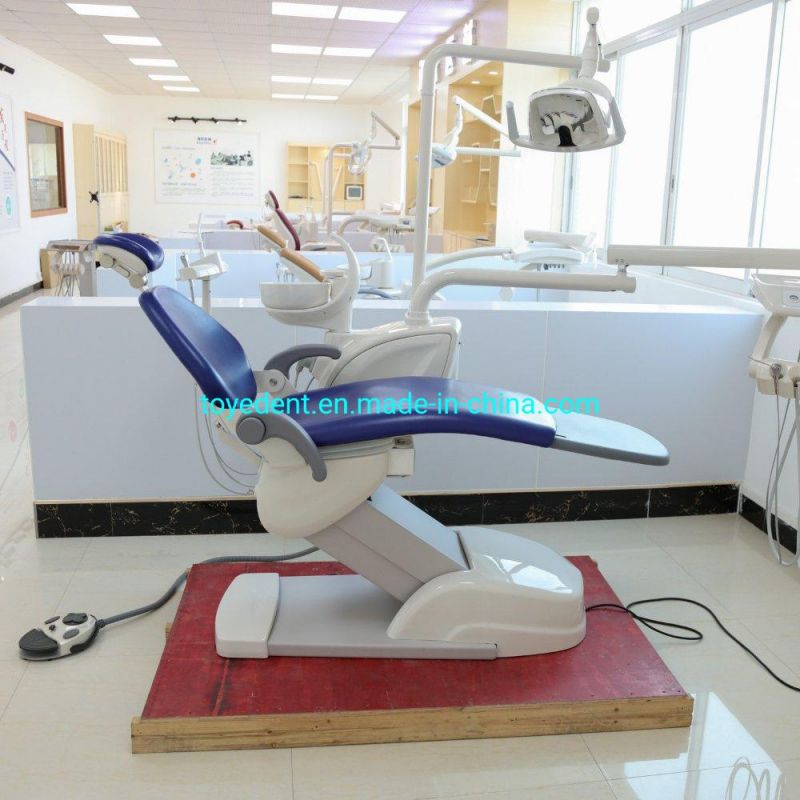 Automatic Disinfection Medical Dental Chair with Movable Treatment Tray