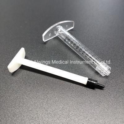 10ml Medical Plastic Non-Sterile Irrigation Syringes for Dental