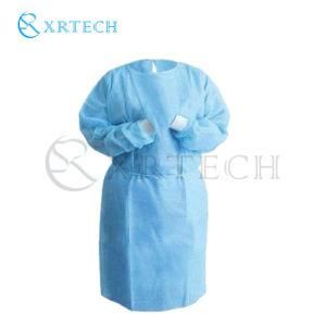 Disposable Non Woven Dental Patient/Doctor/Nurse Isolation Gown/Suits/Apron/Cloth/Garments/Workwear