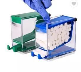 Medical Dental Use Cotton Roll Ball Divider Organizer Dispenser
