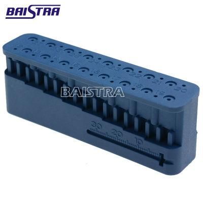 Dental Endodontic Ruler Endo Block Files Measuring Tools Accessory