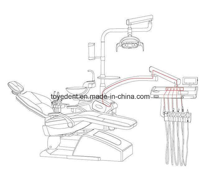 Multi-Fuctional Implant Dental Chair Unit with Electric Motor