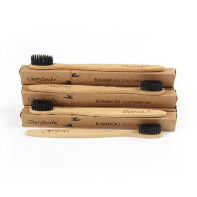 Eco-Friendly 100% Natural Biodegradable Charcoal Bamboo Products Toothbrush Private Label