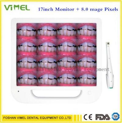 Dentist Equipment 17 Inch Monitor WiFi Intraoral Endoscope +8.0 Mega Pixels Camera