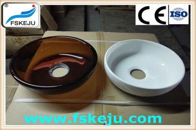 Brown Colour Good Quality Glass Spittoon