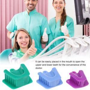 C Shape Cheek Retractor Dentist Orange Medical Mouth Opener for Oral Health/ Dental Silicone