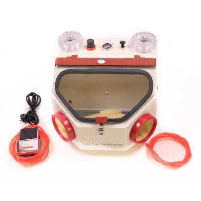 Dental Lab Porcelain Crowns Polish Double Pen Dental Sandblaster