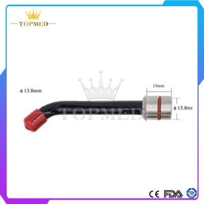 Medical Instrument Dental Equipment LED Curing Light Guide Rod Glass Red 13.8mm Light Curing Tip