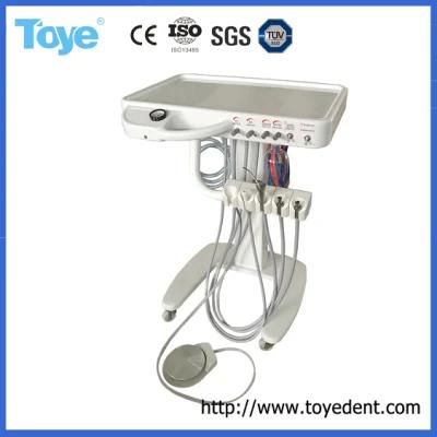 Dental Instrument Tool Trolley Cart Portable Unit of Dental Lab Unit