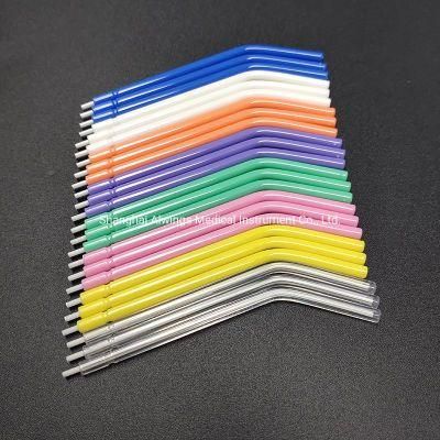 Dental Disposable Air Water Syringe Tips Colorful