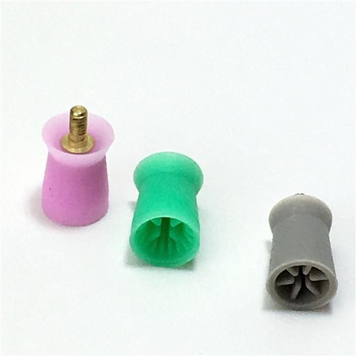 Dental Disposable Latch and Screw Type Flat Prophy Cup