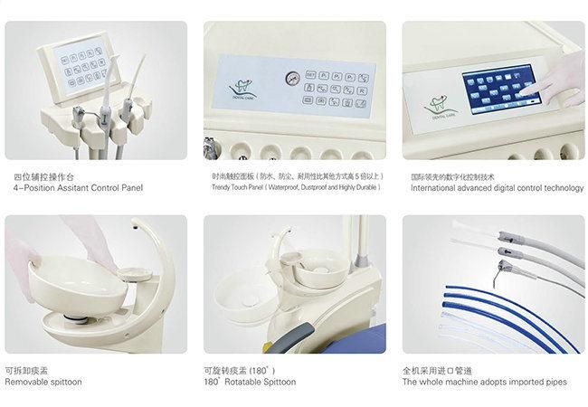 Dental Clinic Chair Multifunctional Controlled Integral Dental Treatment Unit