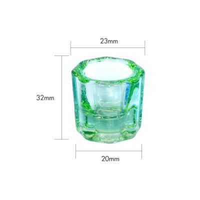 Octagon Cup Mixing Cup Container Lovely Bright Color OEM Transparent Macaron Color