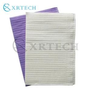 Disposable Dental Scarf 3 Ply Paper Patient Bibs