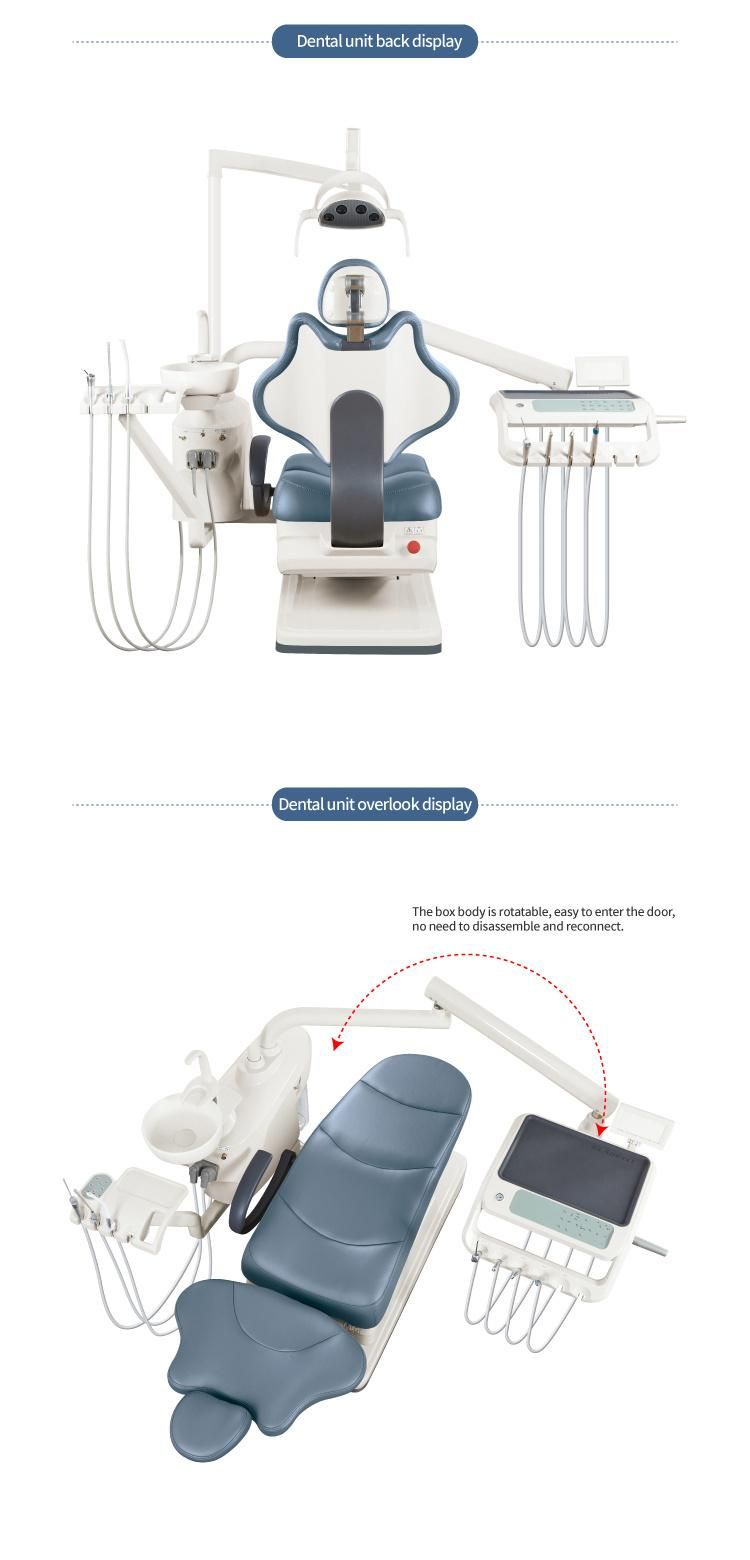 Best Price for Dental Chair Wholesale Dental Sterilization Equipment with Micro Fiber Leather Cushion