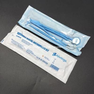 Dental Disposable Sterilized Dental Instrument Exam Kit (3 in 1)
