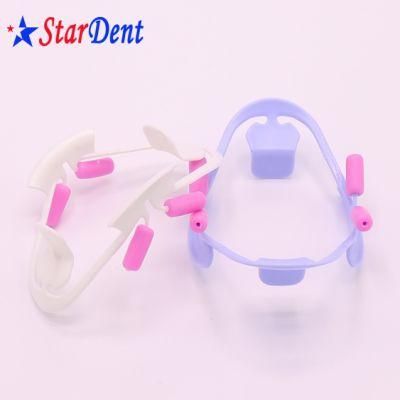 Hot Sale Dental Mouth Expander Clear/Blue Color