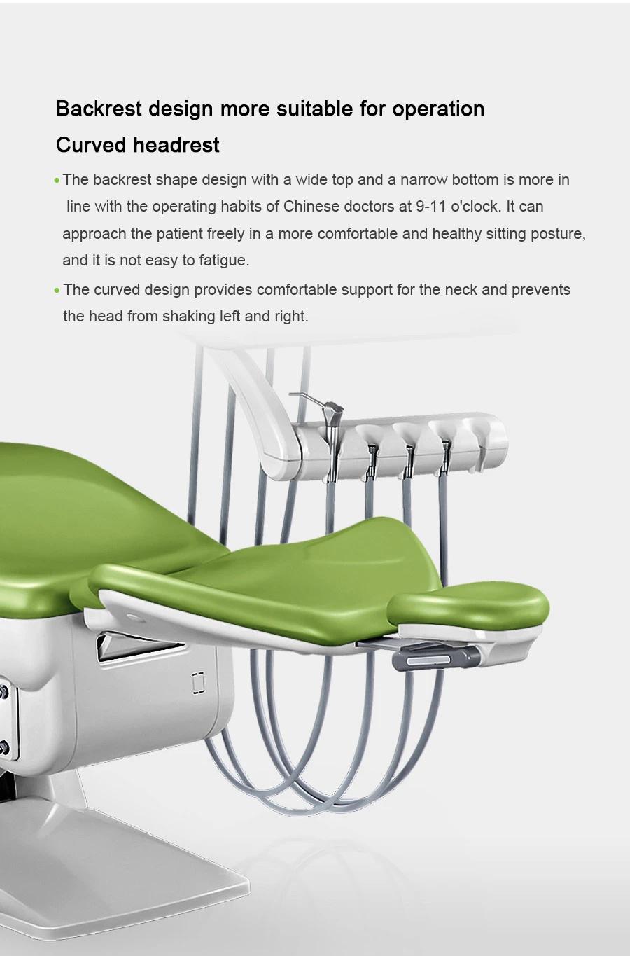 Dental Equipment Dental Chairunit Dental Clinic with Sensor LED Lamp