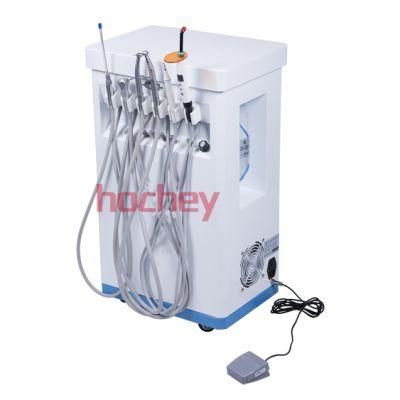 Hochey Medical Cheap Dental Unit Portable Dental Unit with Air Compressor
