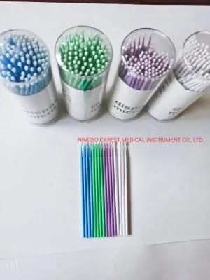 CE &FDA Approved Disposable Micro Applicators for Dental Use