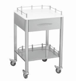 Stainless Steel Movable Save &amp; Durable Marble Top Dental Clinic Cabinet