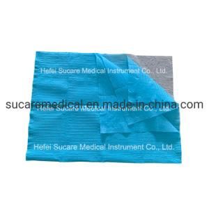 Premium Quality 4ply Disposable Blue Dental Bibs 33X45cm