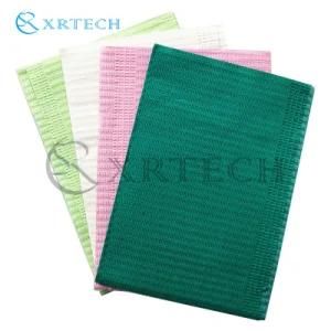 3 Ply Waterproof Medical Hospital Adult Dental Disposable Patient Bibs, Paper Dental Towel for Tattoo Salons