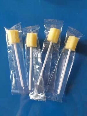 Oral Care Sponge Swab Tooth Cleaning Mouth Swabs Stick
