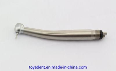 Medical Supply Dental Stainless Steel Handpiece with Ceramic Bearings for Oral Care