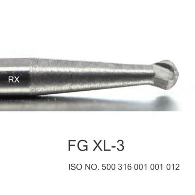 Round Shape Ball Carbide Surgical Burs Dental Materials FG XL-3