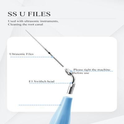Factory Price High Quality Dental Instruments Stainless Steel Ss U File for Root Canal Use