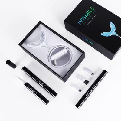 Advanced Blue LED Light Concentrated Peroxide Gel Professional Teeth Whitening Kit