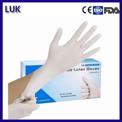 Hot Sale Good Quality Latex Gloves of Medical Hospital Instrument Supply