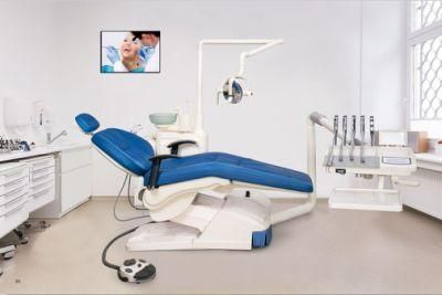 Hochey Medical Hot Sell Luxurious Dental Units Price of Chairs Used with Dentist Stool Dental Equipment Dental Chair Sale
