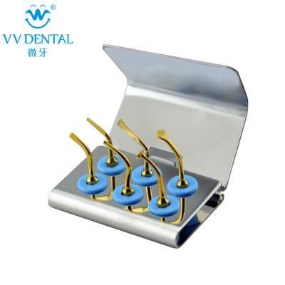 Dental Ultrasonic Scaler Surgery Tips Kit Compatible with Mectrons &amp; Woodpecker