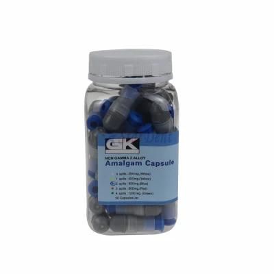 Chinese Gk Dental Amalgam Capsules 2 Spill Blue 50cap. 600mg