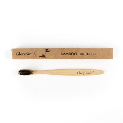 Hot Sale 1PC/Pack Wholesale Bamboo Toothbrush Charcoal Bristles