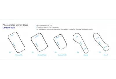 Photograhic Mirror Glass Double Size Occlusal XL China Premium Quality