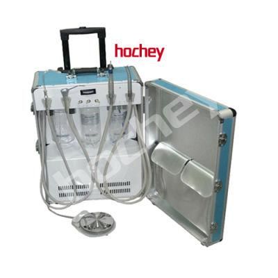 Hochey Medical Equipment Sample Available Dental Equipment Portable Dental Unit Prices with Compressor