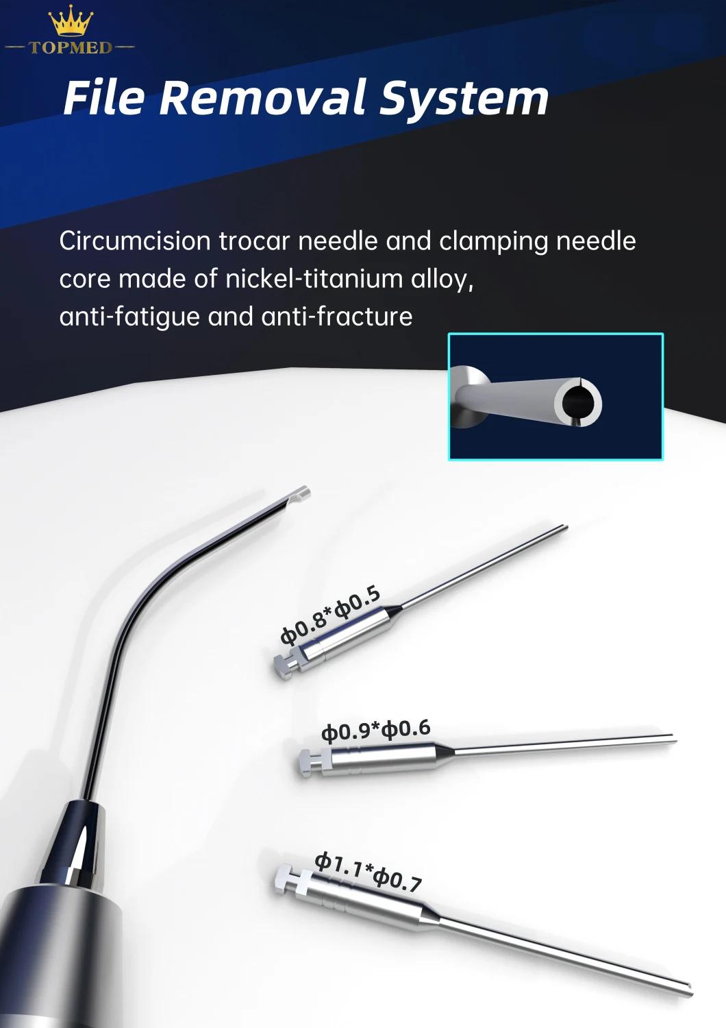 High Pressure Dental Colorful Implant Screw Driver Files Removal System
