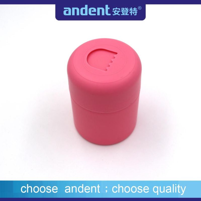 Dental Colorful Cotton Roll/Ball Dispenser Plastic Bin Barrel